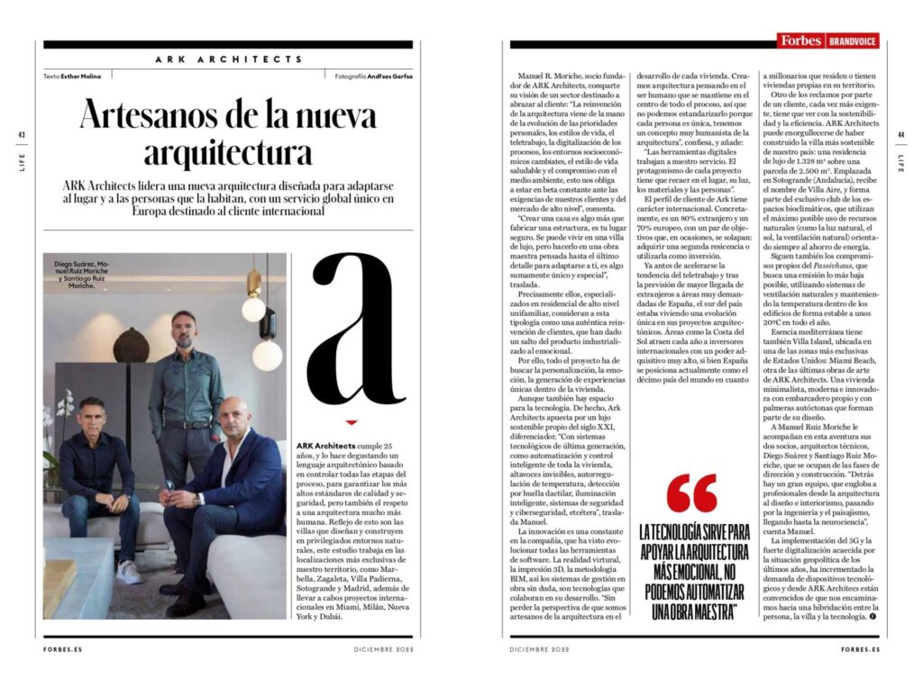 Entrevista Forbes ARK