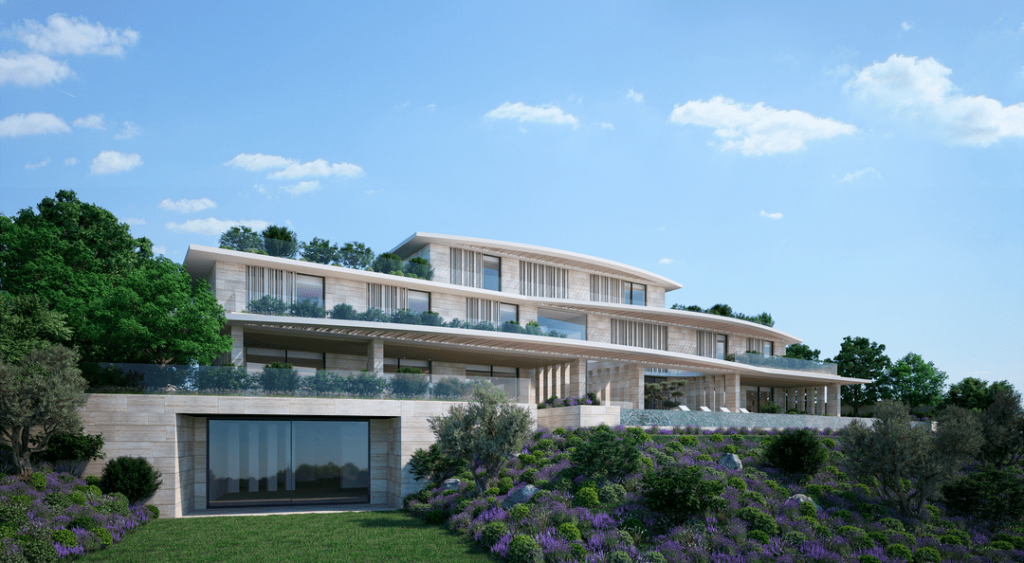 Panoramic view of Nawayef Type 2, an iconic Mediterranean-inspired residence designed by Manuel Ruiz Moriche.