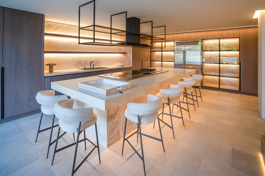 interior designing in a kitchen