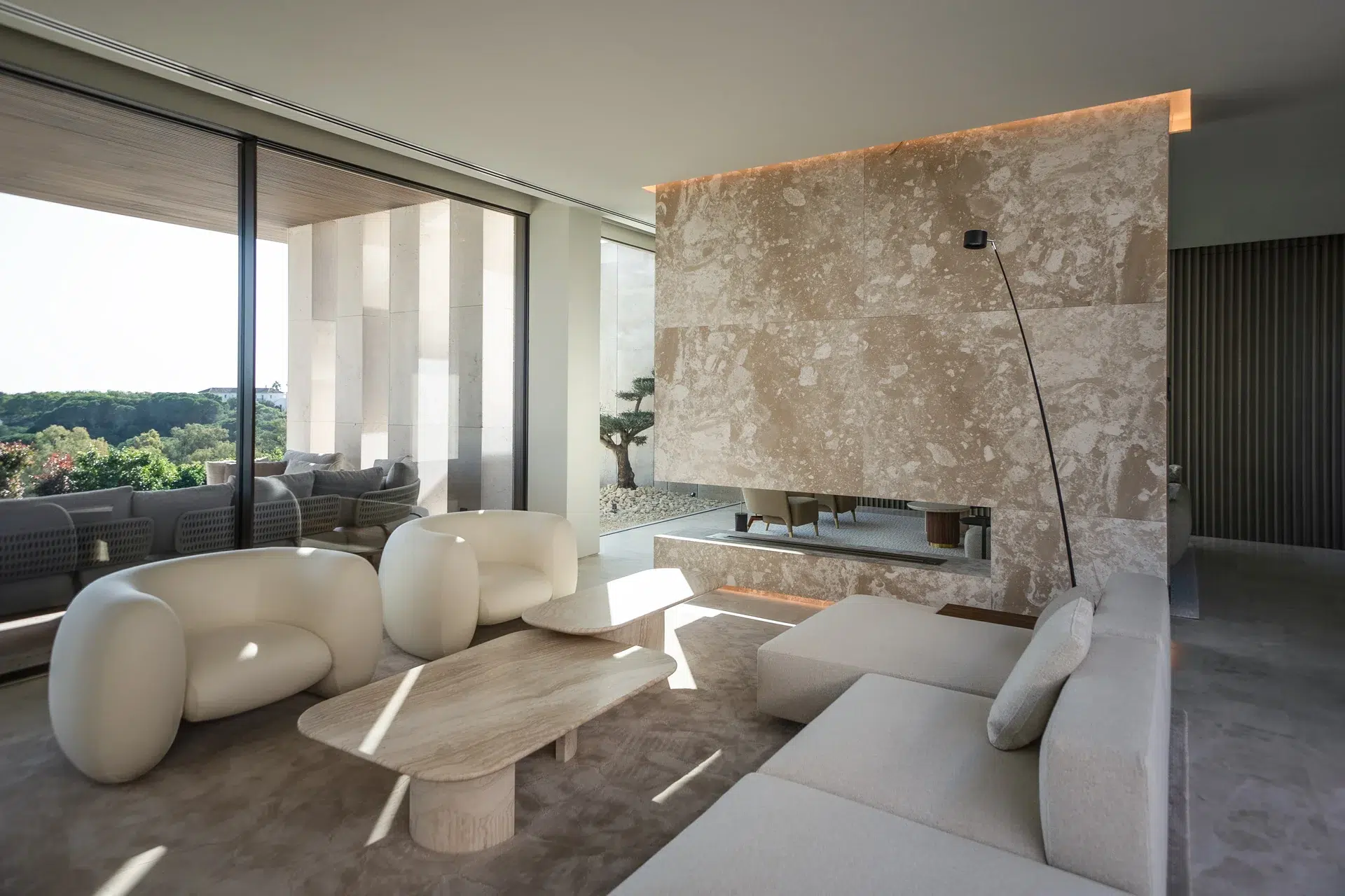 luxury interiors in Villa Tai La Reserva Sotogrande by manuel ruiz moriche ARK