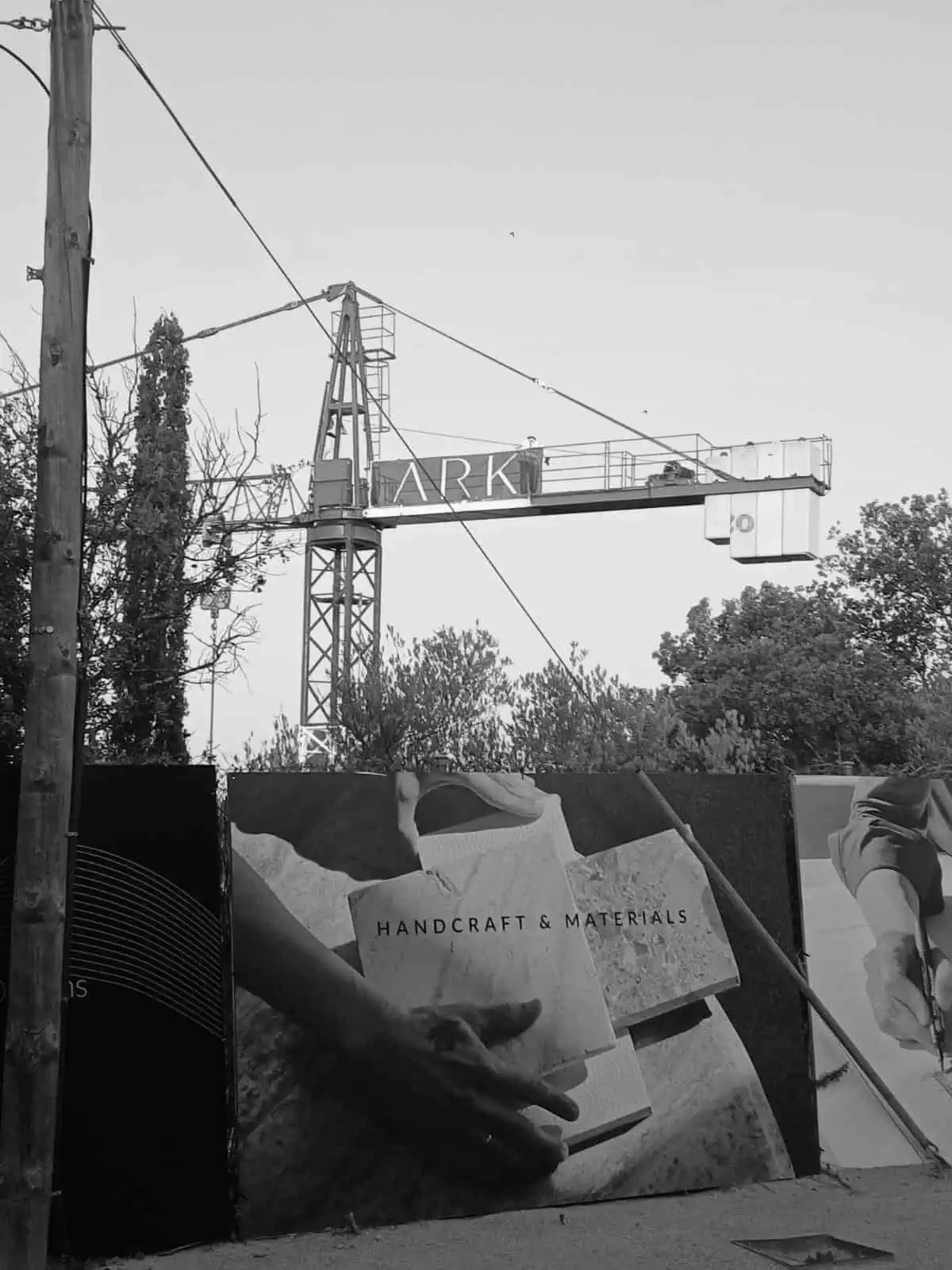 ark architects ongoing construction in la moraleja madrid