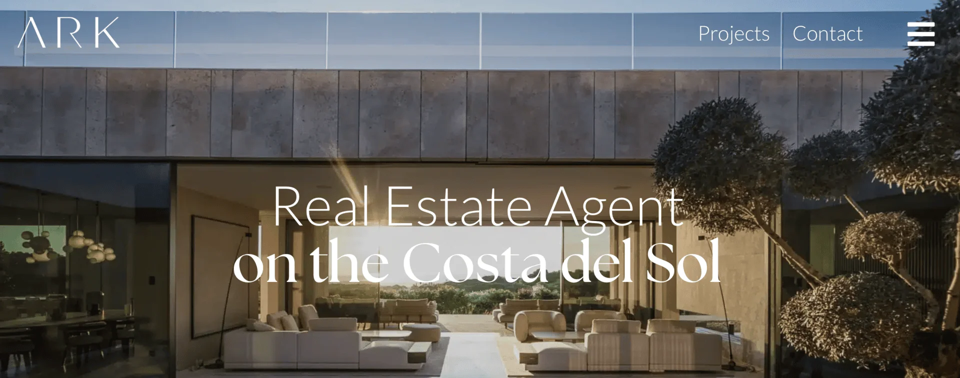 windup redesigns ark real estate agent landing page