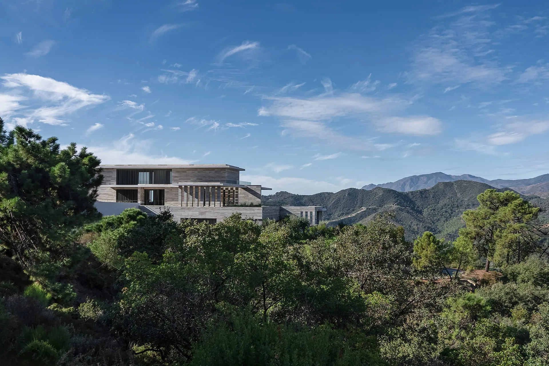 Geneve by Manuel Ruiz Moriche Modern villa in la zagaleta surrounded by mountains