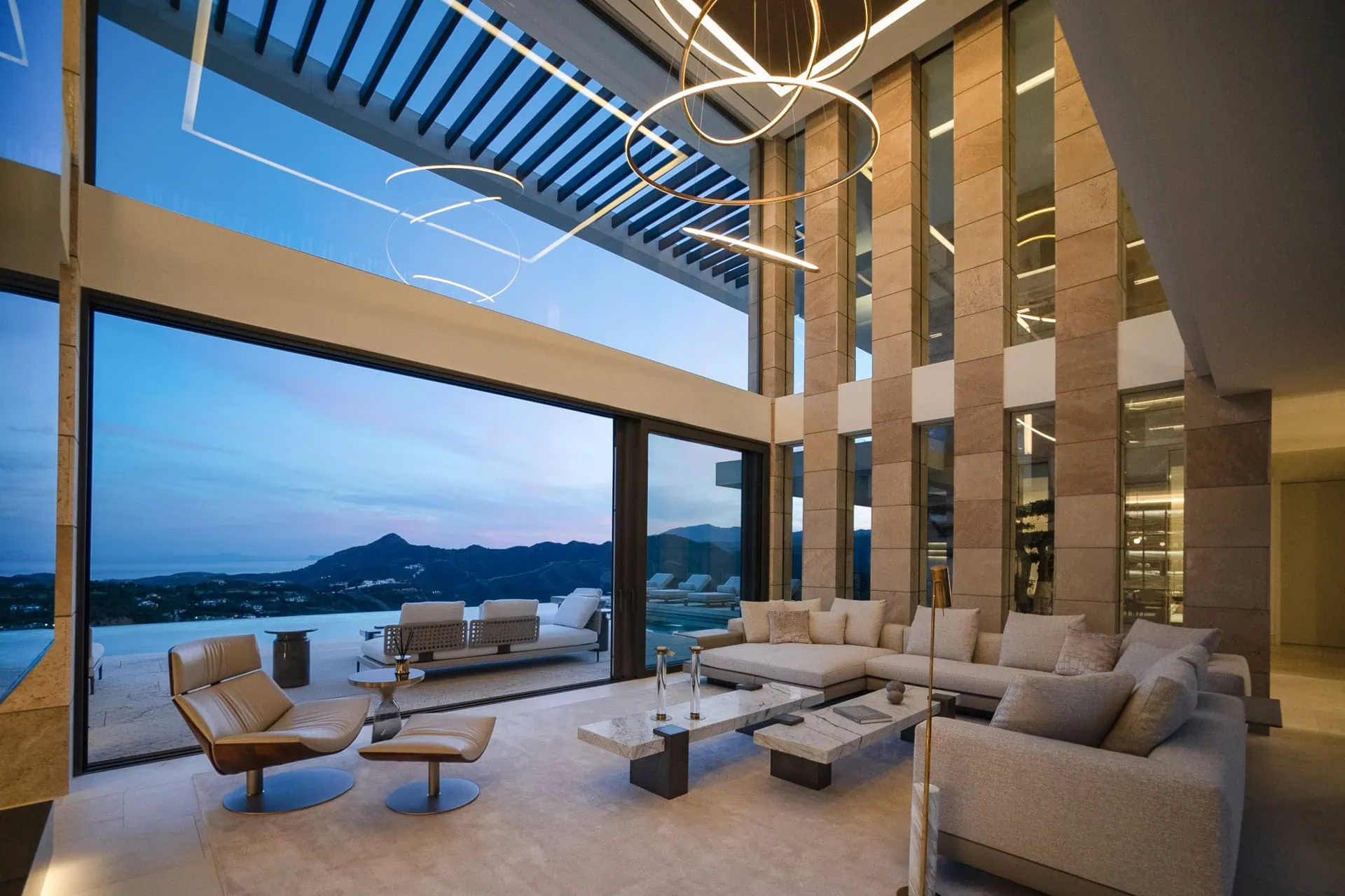 villa kaizen living room la zagaleta ark architects