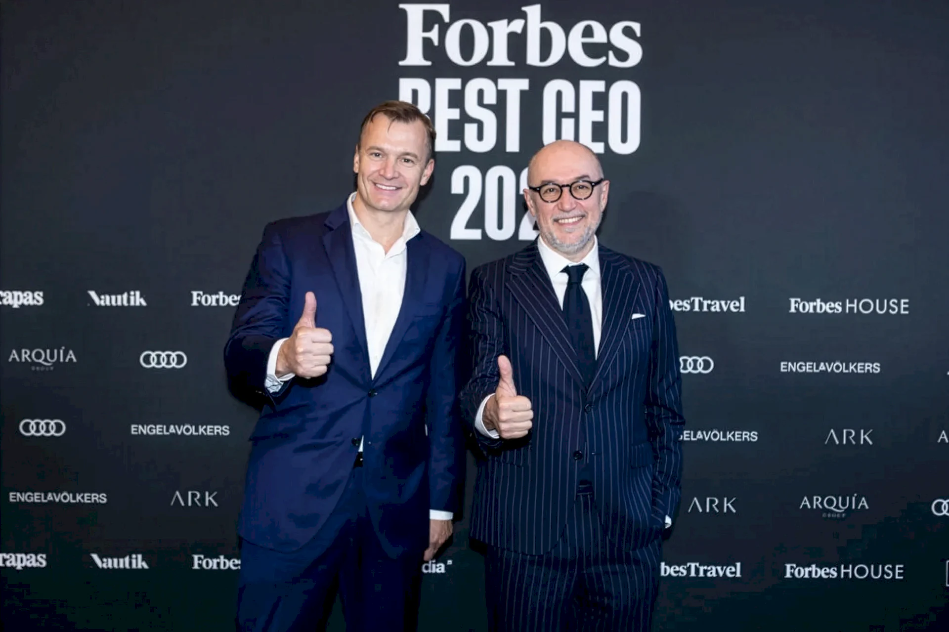 Presentación de los premios Forbes 2025. Ganador Meinrad Spenger