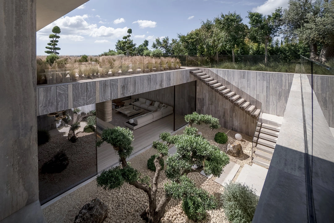 interior terrace villa enso