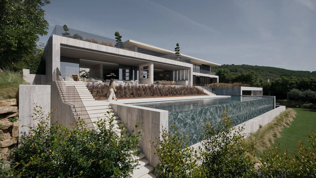 relaxing ambiance and natural ligh at villa enso ARK architects